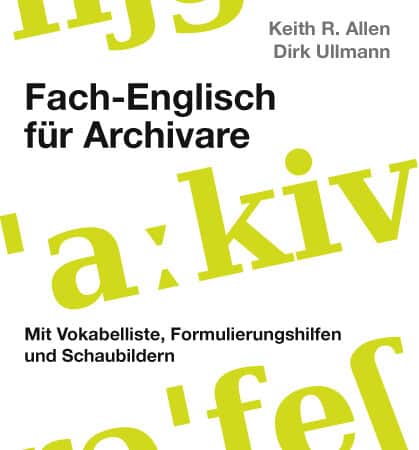 Fach-Englisch für Archivare